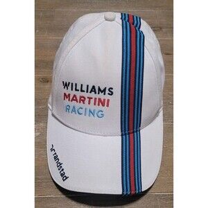 Williams Martini Racing Valtteri Bottas Hat Cap White Blue Red  #77 F1 Racing